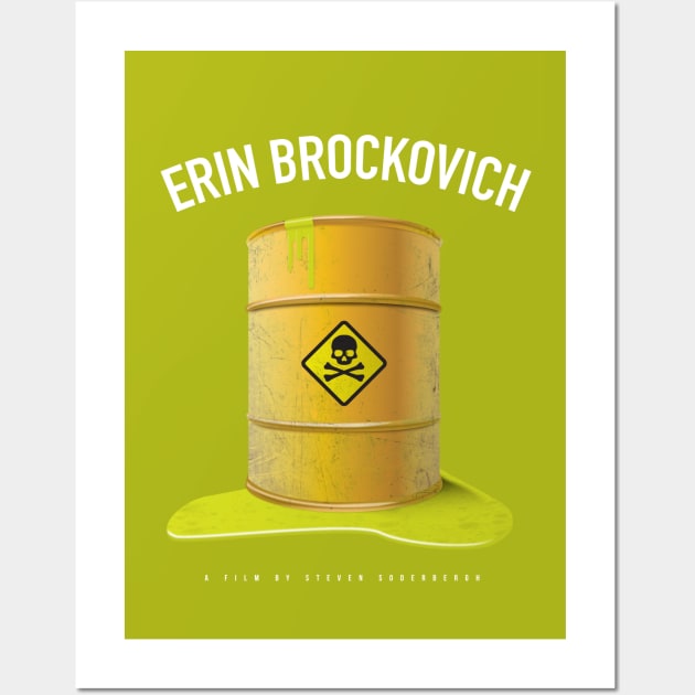 Erin Brockovich - Alternative Movie Poster Wall Art by MoviePosterBoy